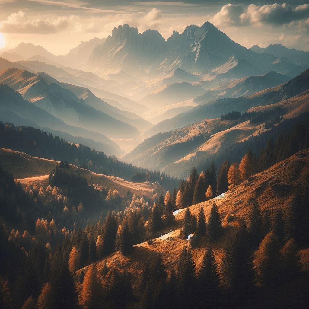 Paisaje de montaña.