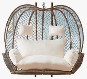 Tu columpio de jardín para descansar cómodamente.